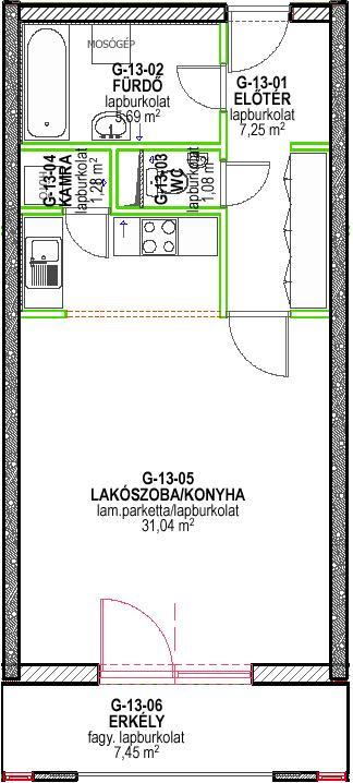 Tisza Palota Apartmanok Szeged Room photo